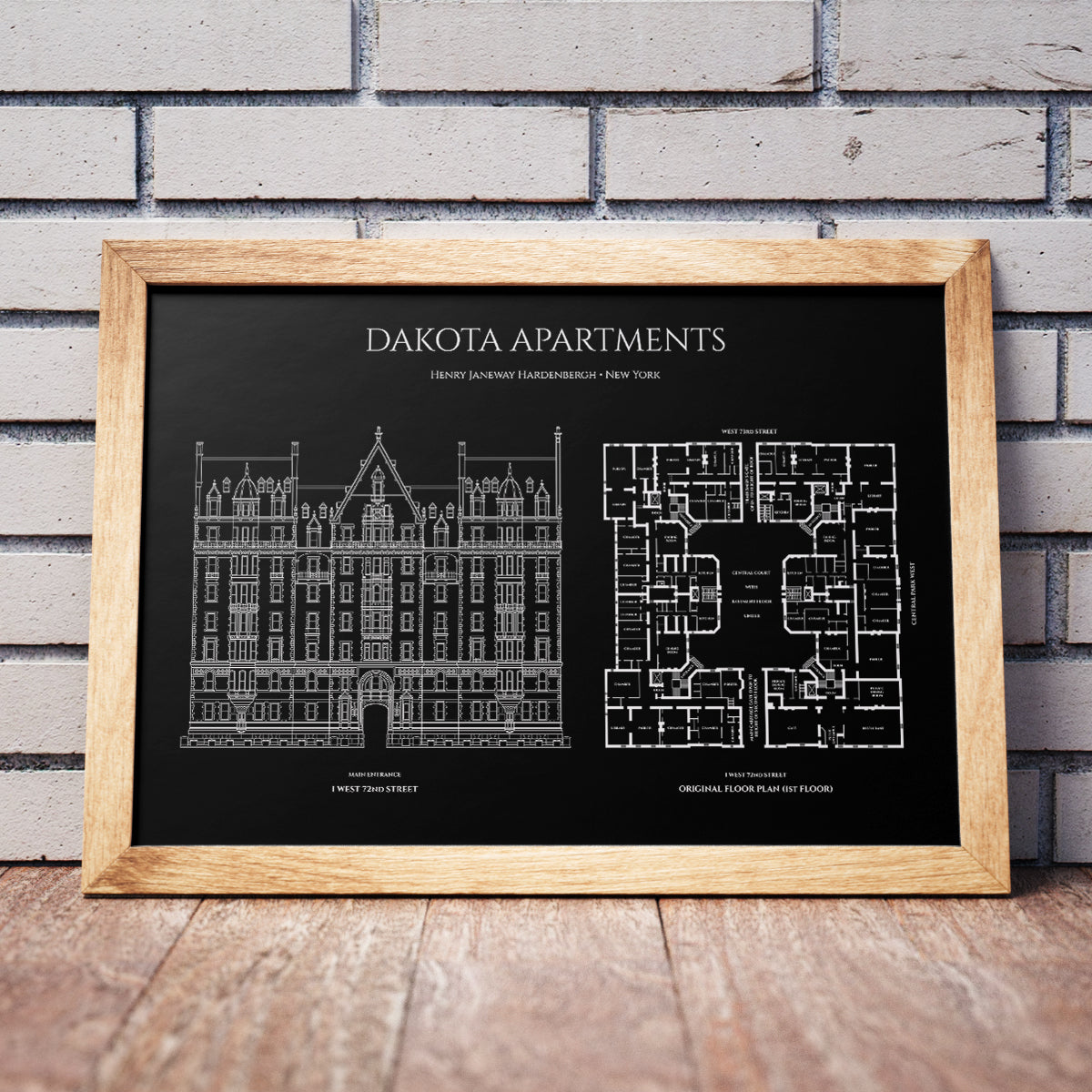 Dakota Apartments Poster