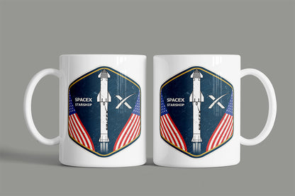 SpaceX Starship Badge