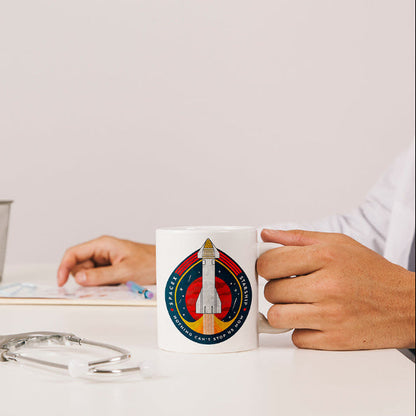 SpaceX-Starship: Nothing Can't Stop Us Now. Mug