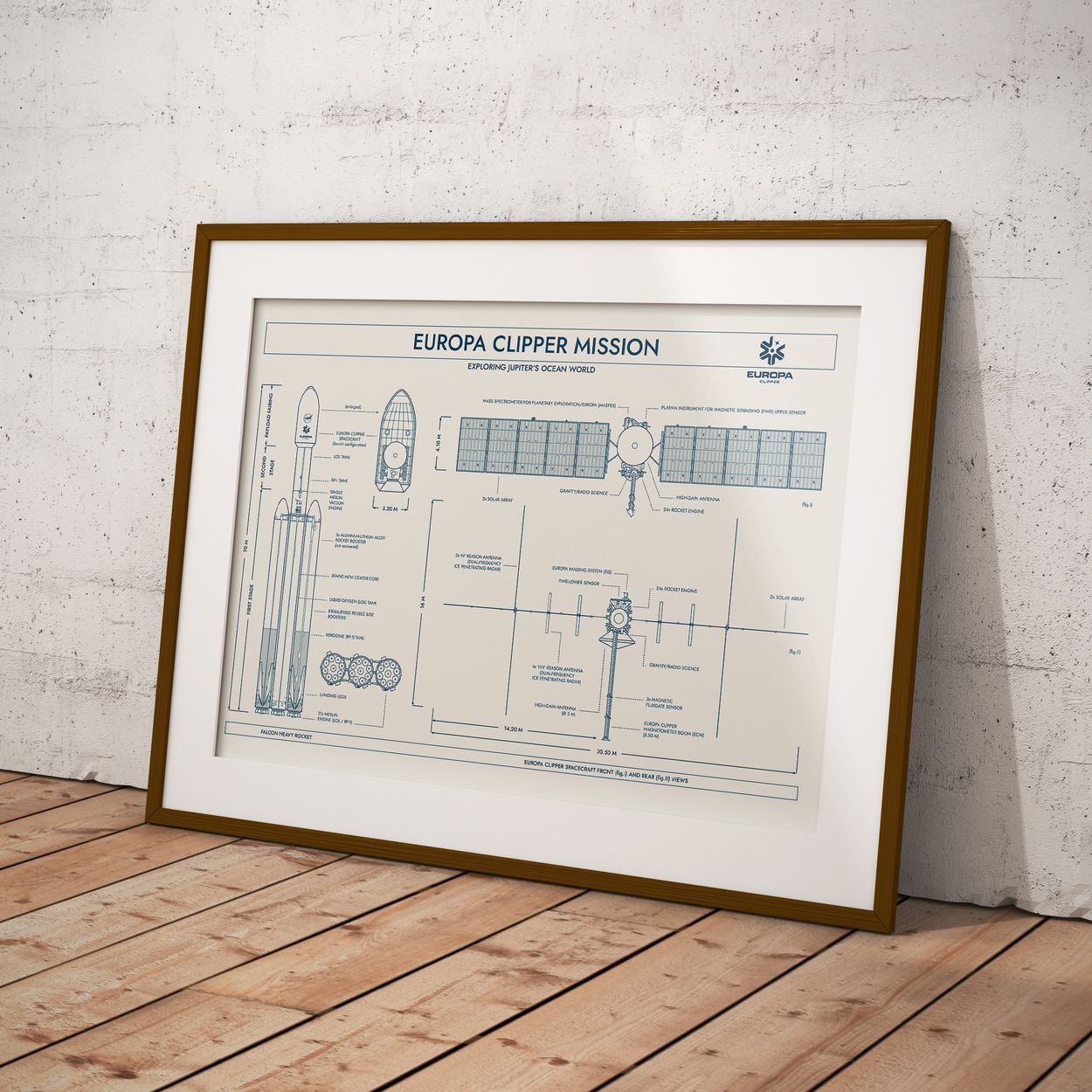 Europa Clipper Mission Poster
