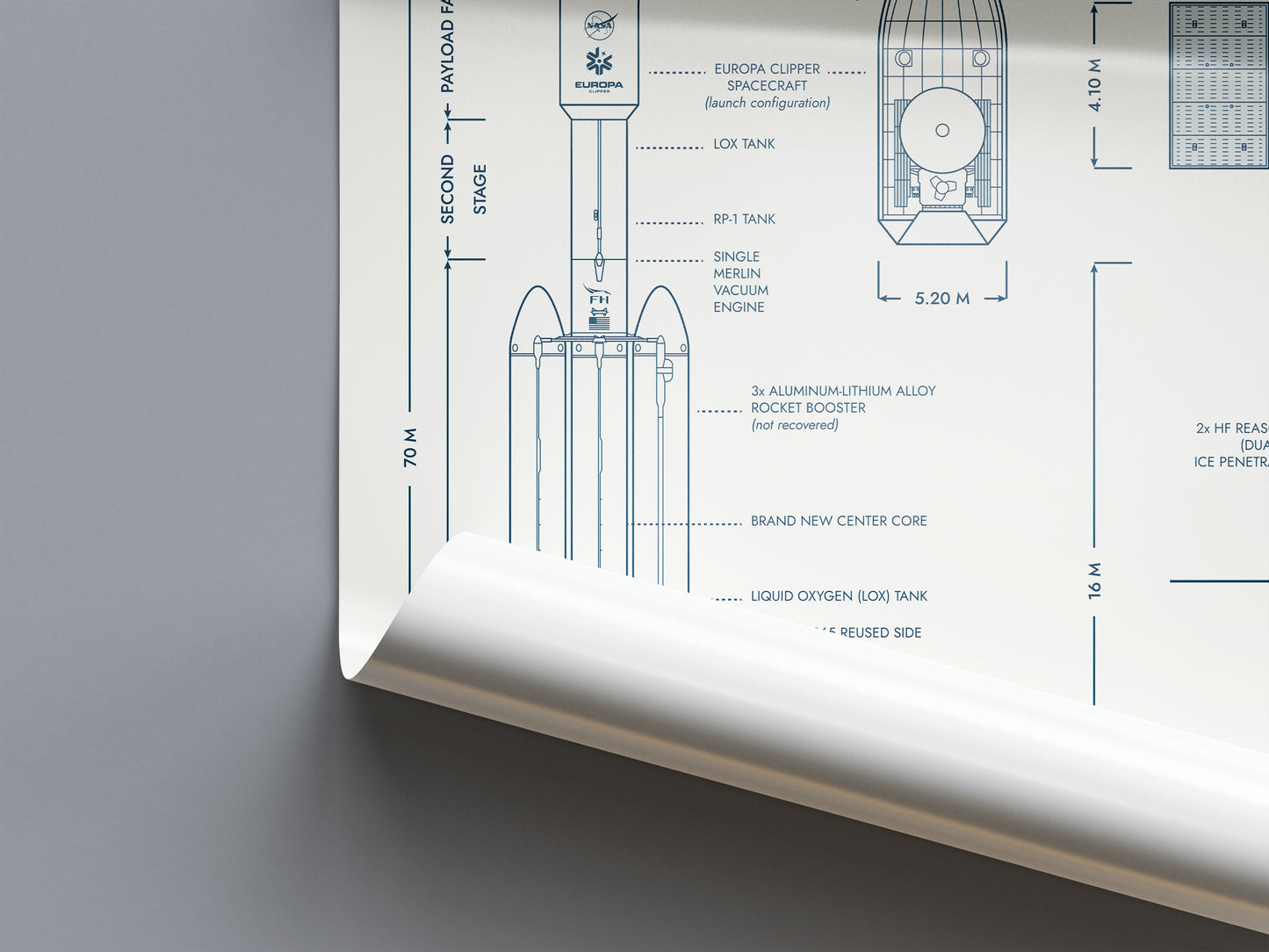Europa Clipper Mission Poster