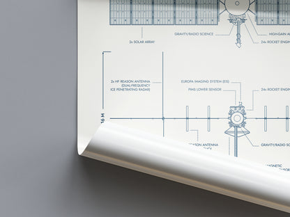 Europa Clipper Vertical Poster
