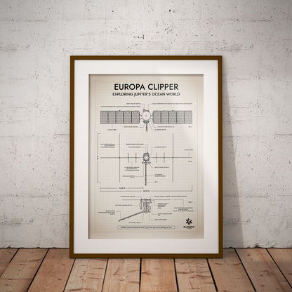 Europa Clipper Vertical Poster
