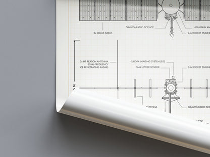 Europa Clipper Vertical Poster