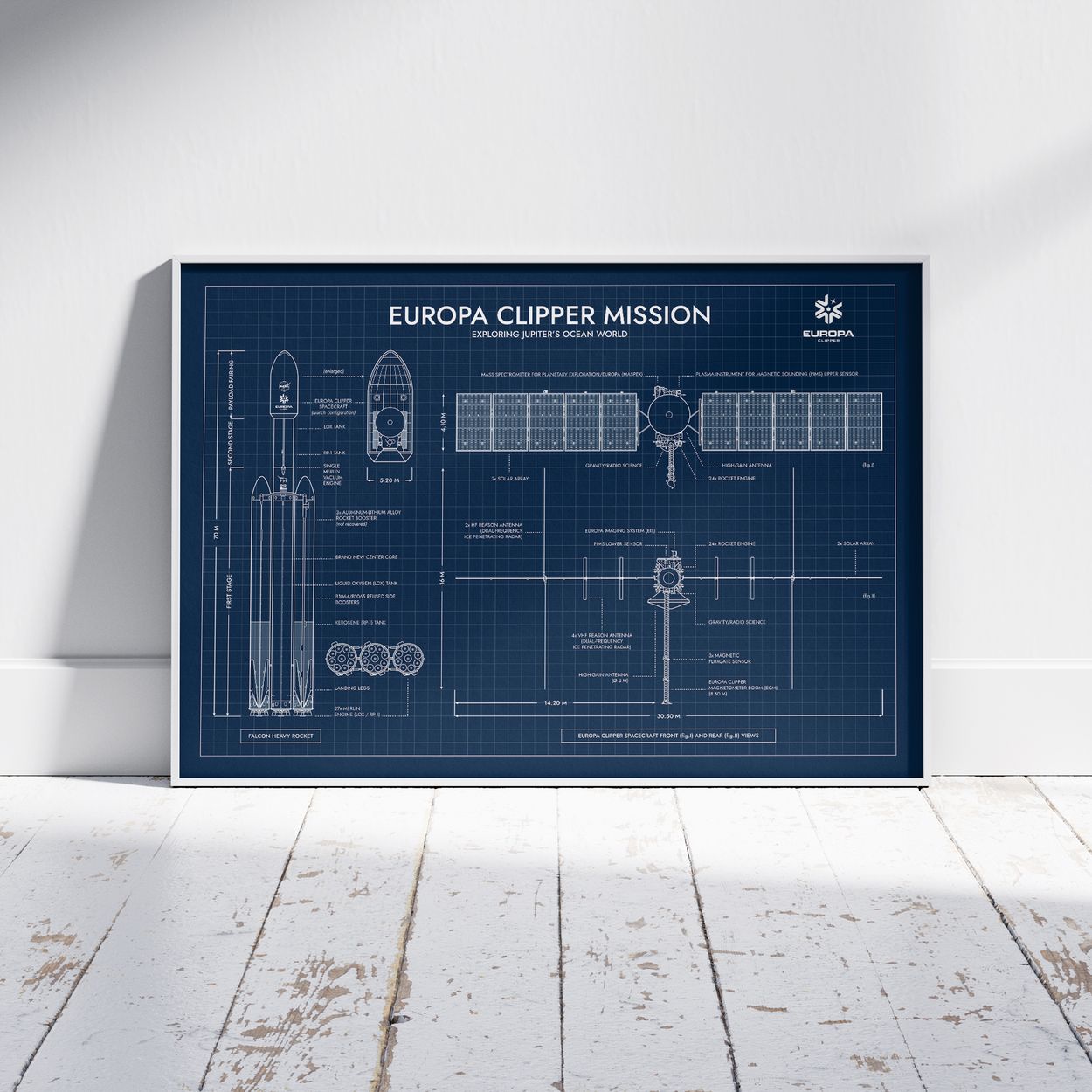 Europa Clipper Mission Poster
