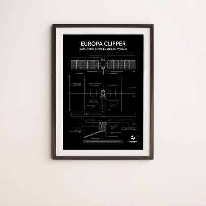 Europa Clipper Vertical Poster