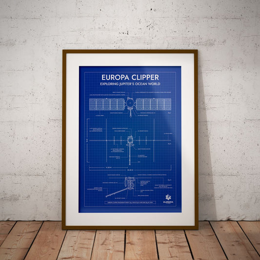 Europa Clipper Vertical Poster
