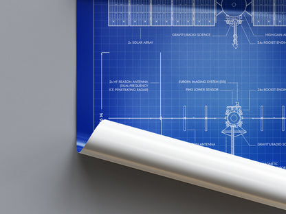 Europa Clipper Vertical Poster
