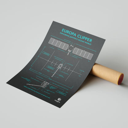 Europa Clipper Vertical Poster