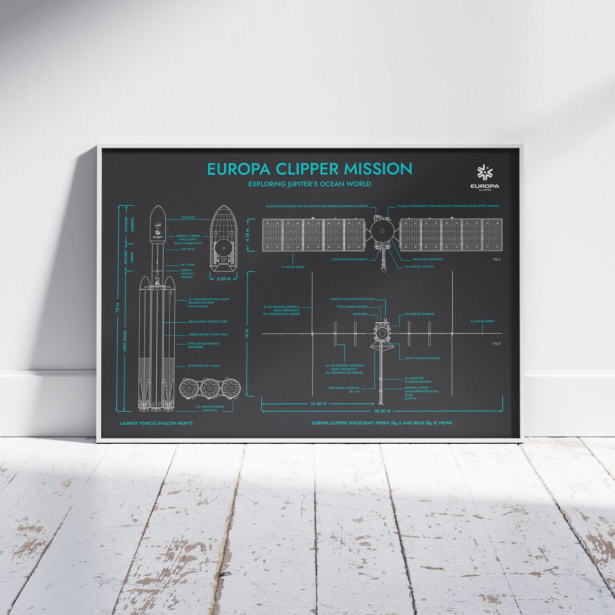 Europa Clipper Mission Poster