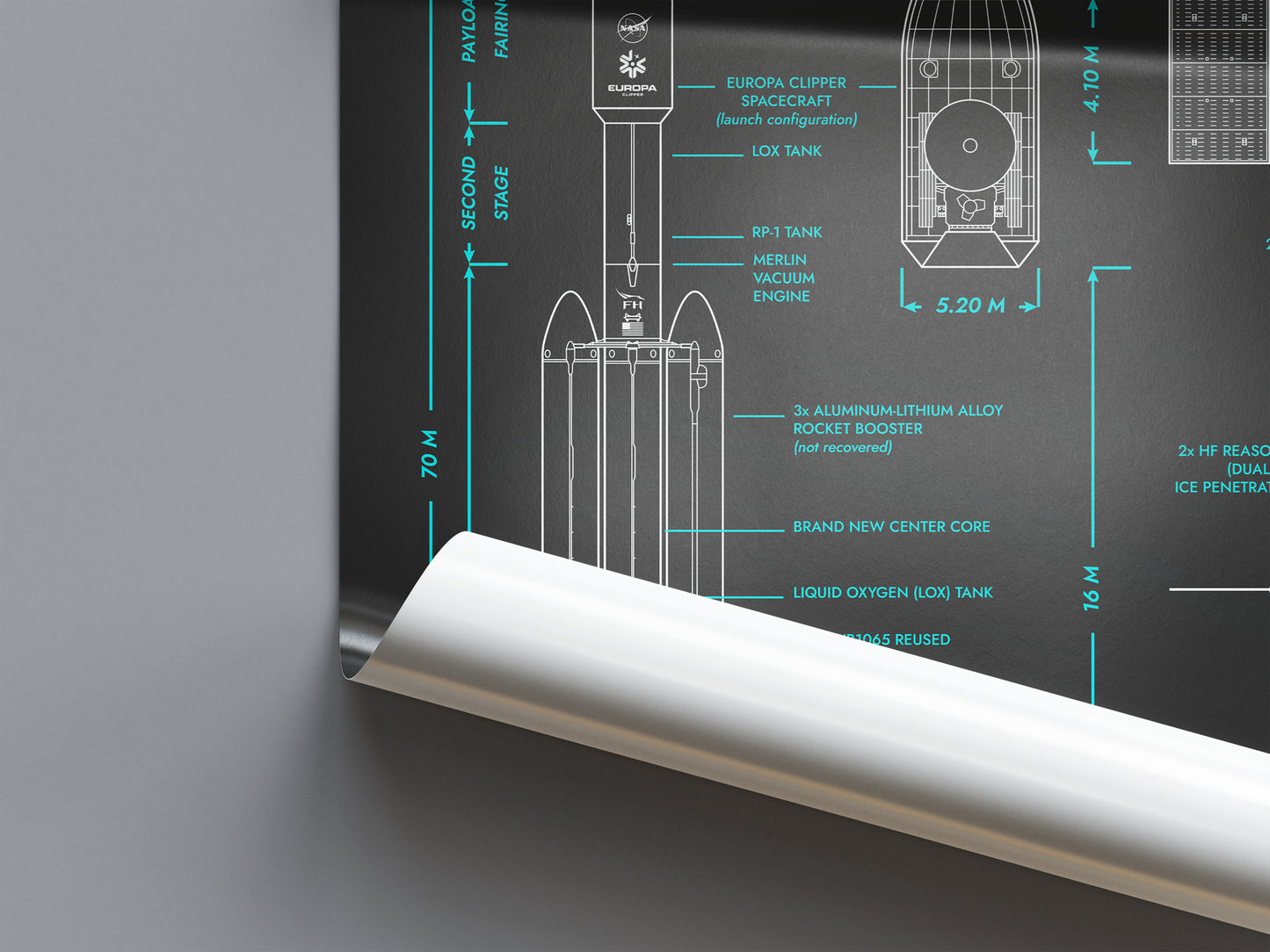 Europa Clipper Mission Poster
