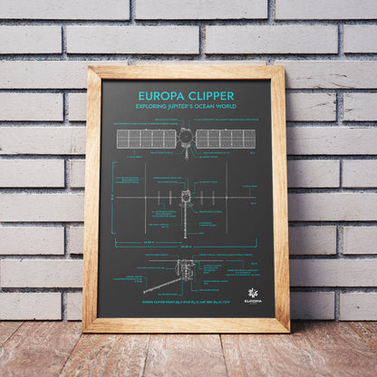 Europa Clipper Vertical Poster