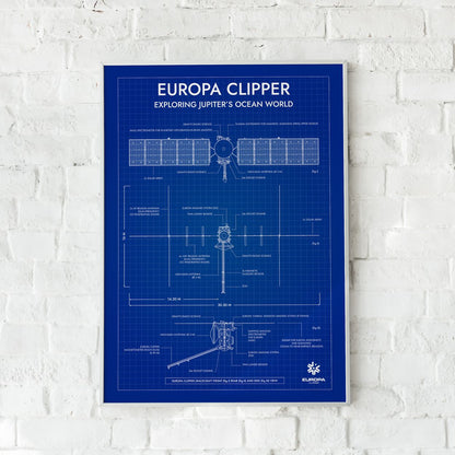 Europa Clipper Vertical Poster