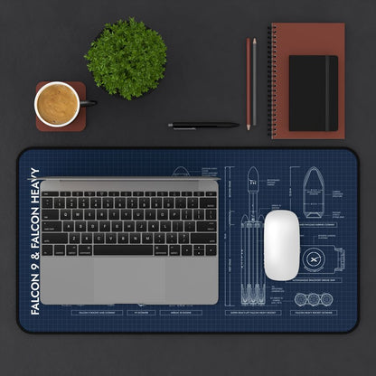 SpaceX Falcon 9 & Falcon Heavy Desk Mat