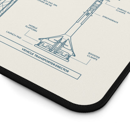 SpaceX Falcon Heavy Desk Mat
