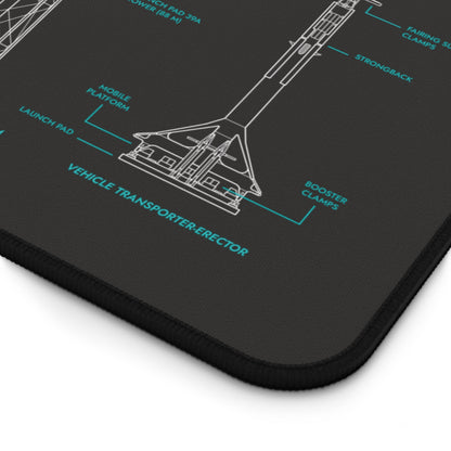 SpaceX Falcon Heavy Desk Mat