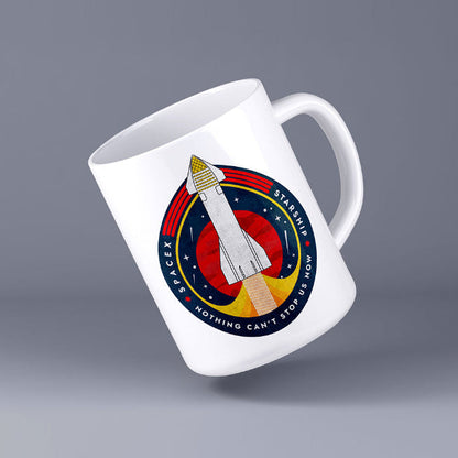 SpaceX-Starship: Nothing Can't Stop Us Now. Mug