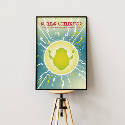 Nuclear Accelerator (Pop) Poster