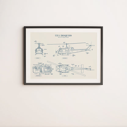 UH-1 Iroquois Poster