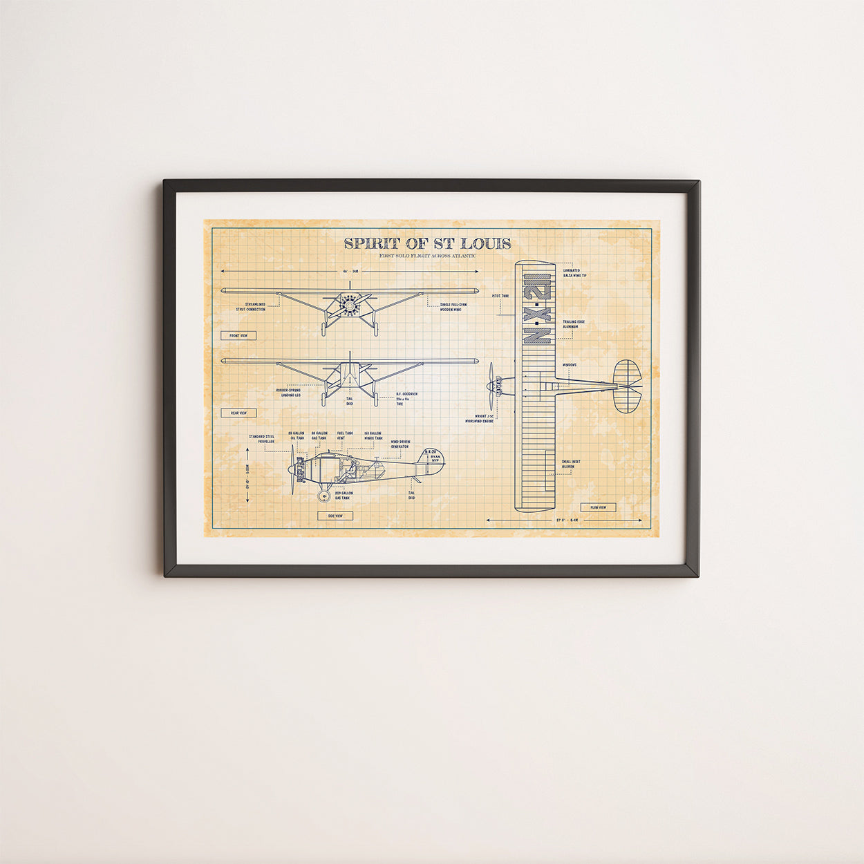 Spirit of St. Louis Poster