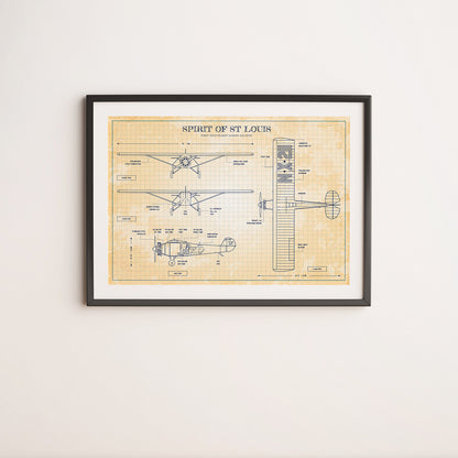 Spirit of St. Louis Poster