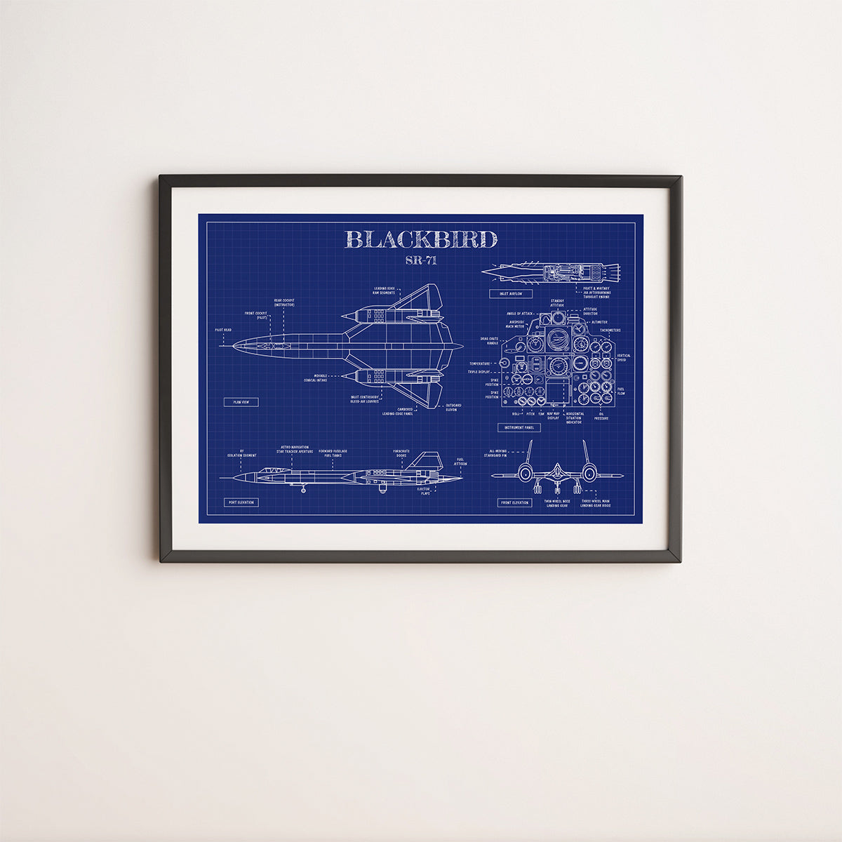 Blackbird SR-71 Poster