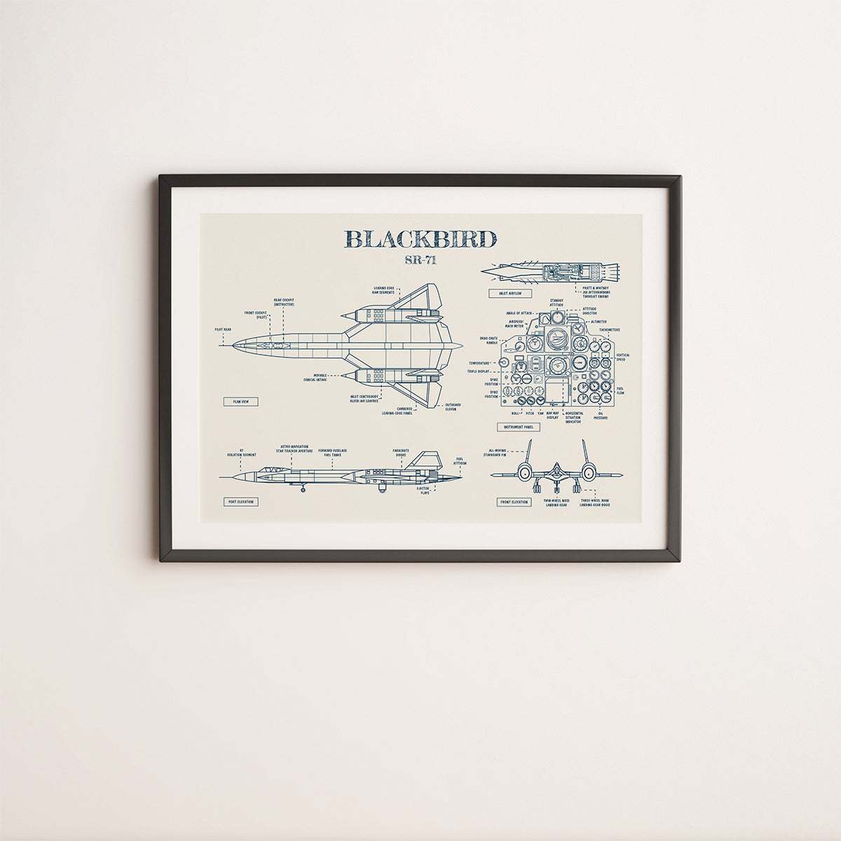 Blackbird SR-71 Poster
