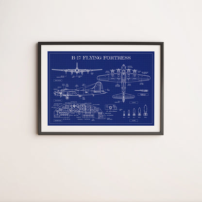 B-17 Flying Fortress Poster