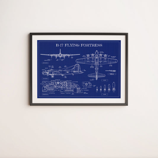 B-17 Flying Fortress Poster