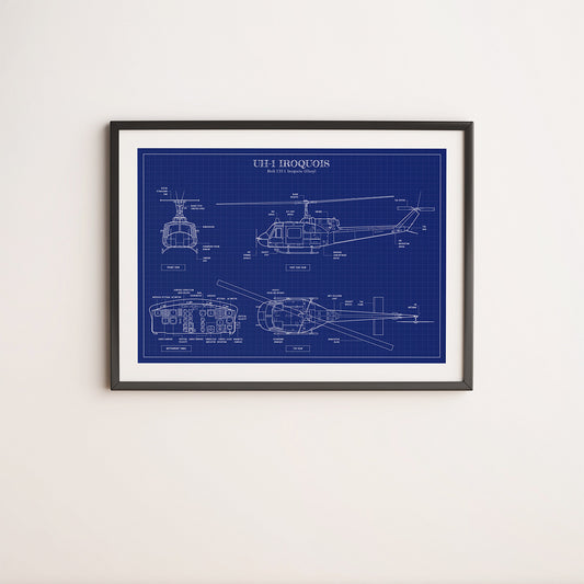 UH-1 Iroquois Poster