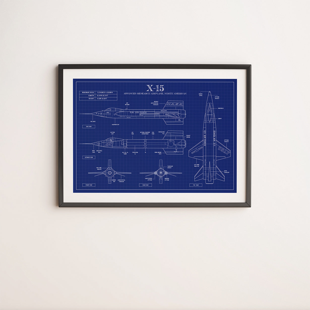 NASA X-15 Poster