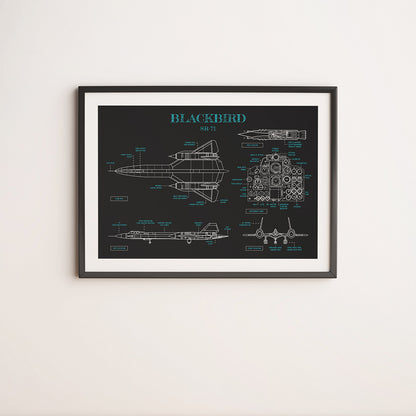Blackbird SR-71 Poster