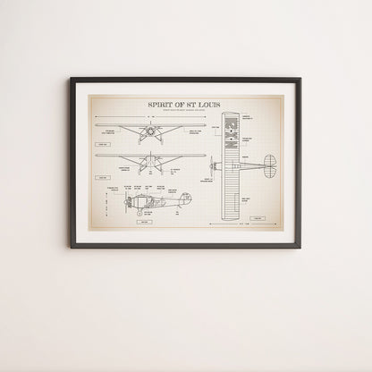 Spirit of St. Louis Poster