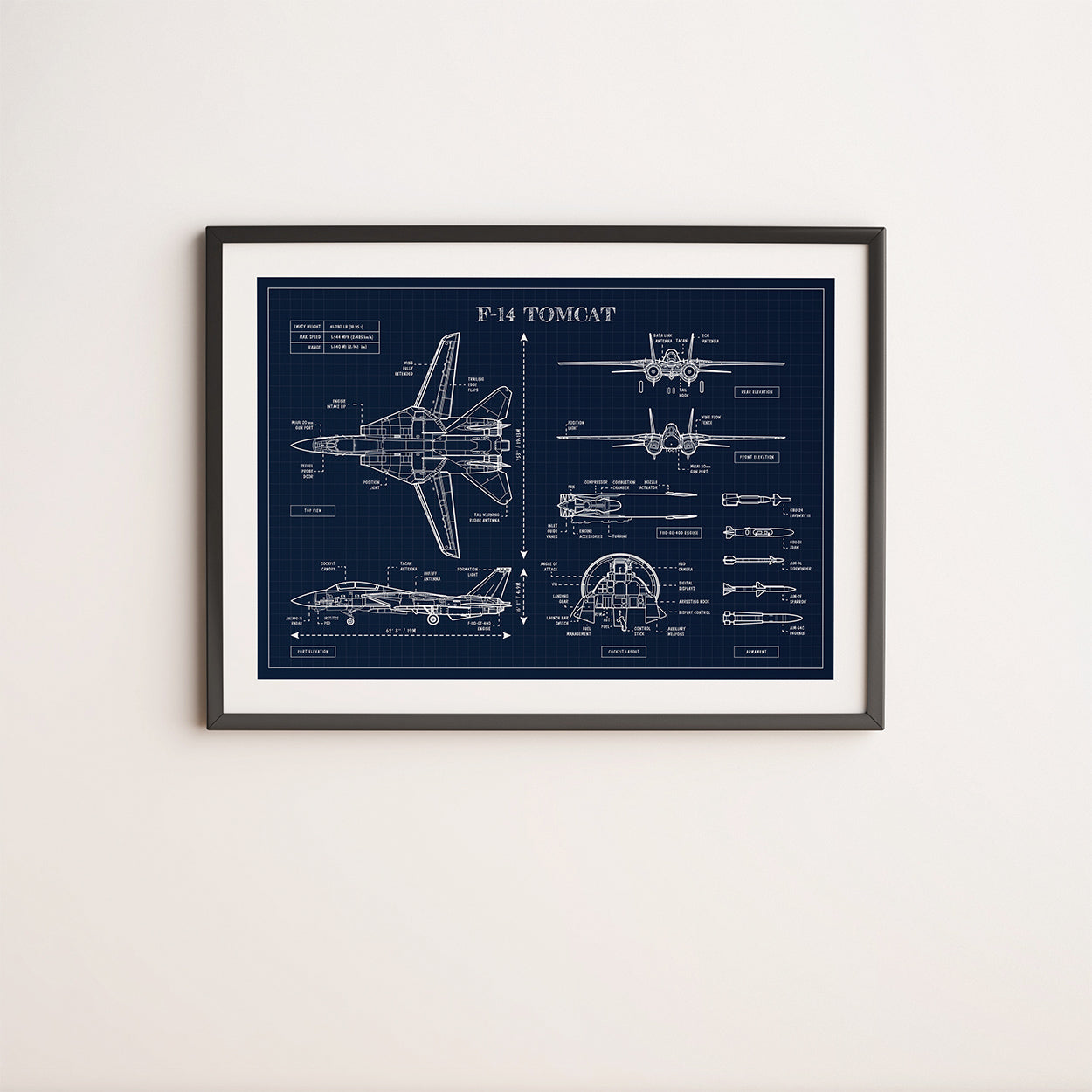 F-14 Tomcat Poster