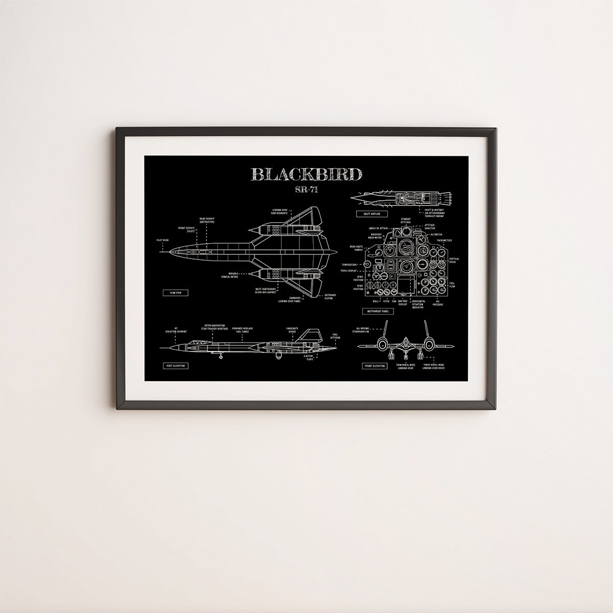 Blackbird SR-71 Poster