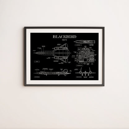 Blackbird SR-71 Poster