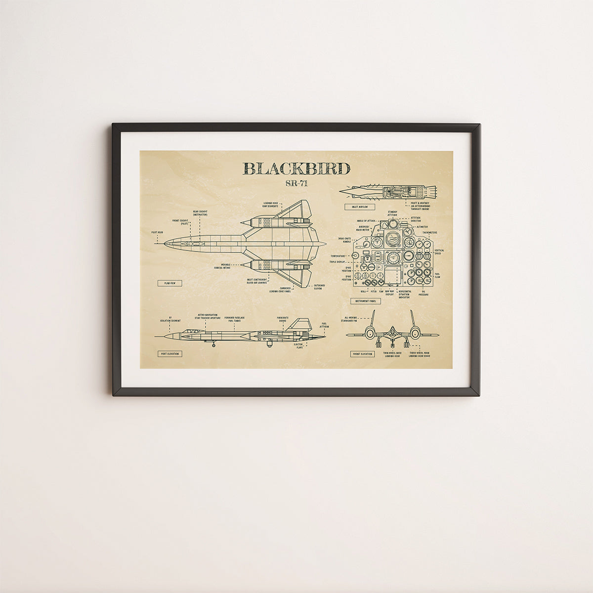 Blackbird SR-71 Poster