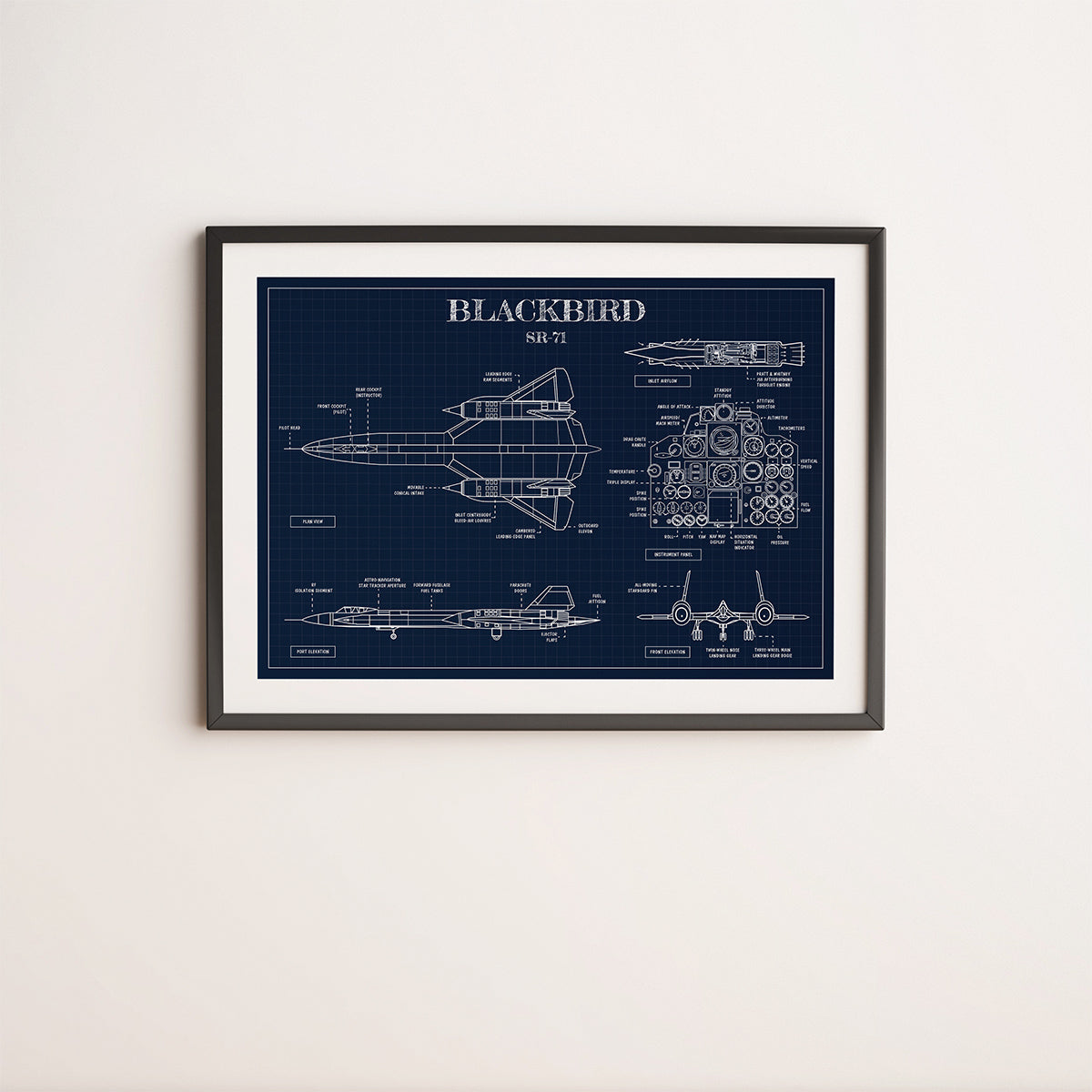 Blackbird SR-71 Poster