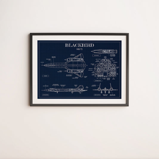 Blackbird SR-71 Poster