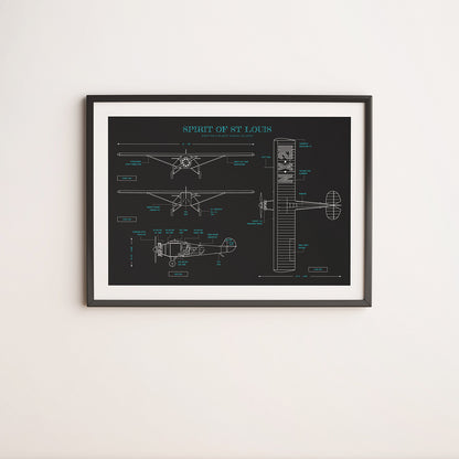 Spirit of St. Louis Poster