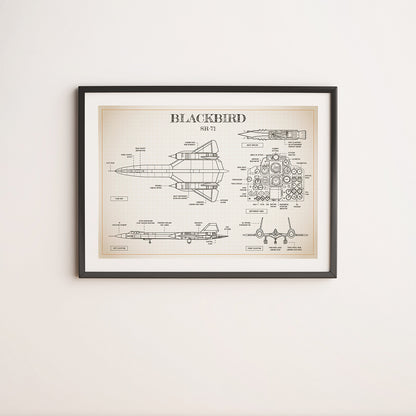 Blackbird SR-71 Poster