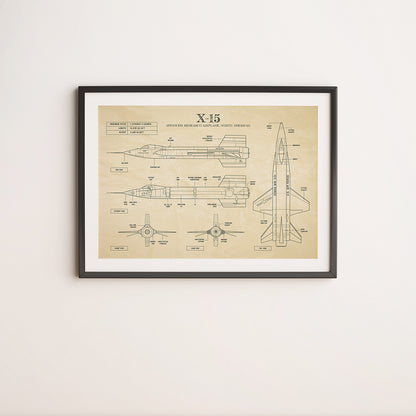 NASA X-15 Poster