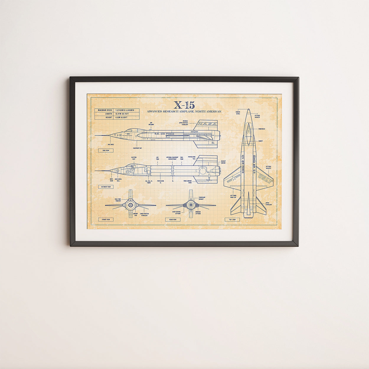 NASA X-15 Poster
