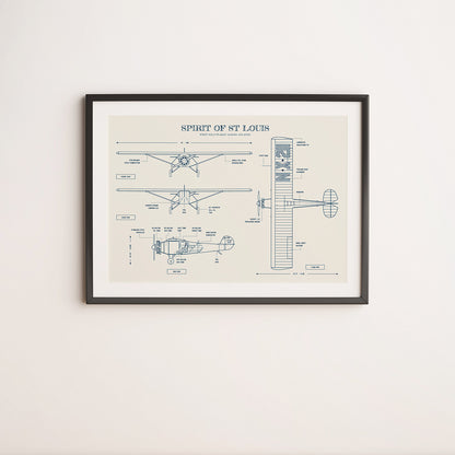 Spirit of St. Louis Poster
