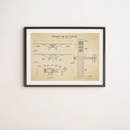 Spirit of St. Louis Poster