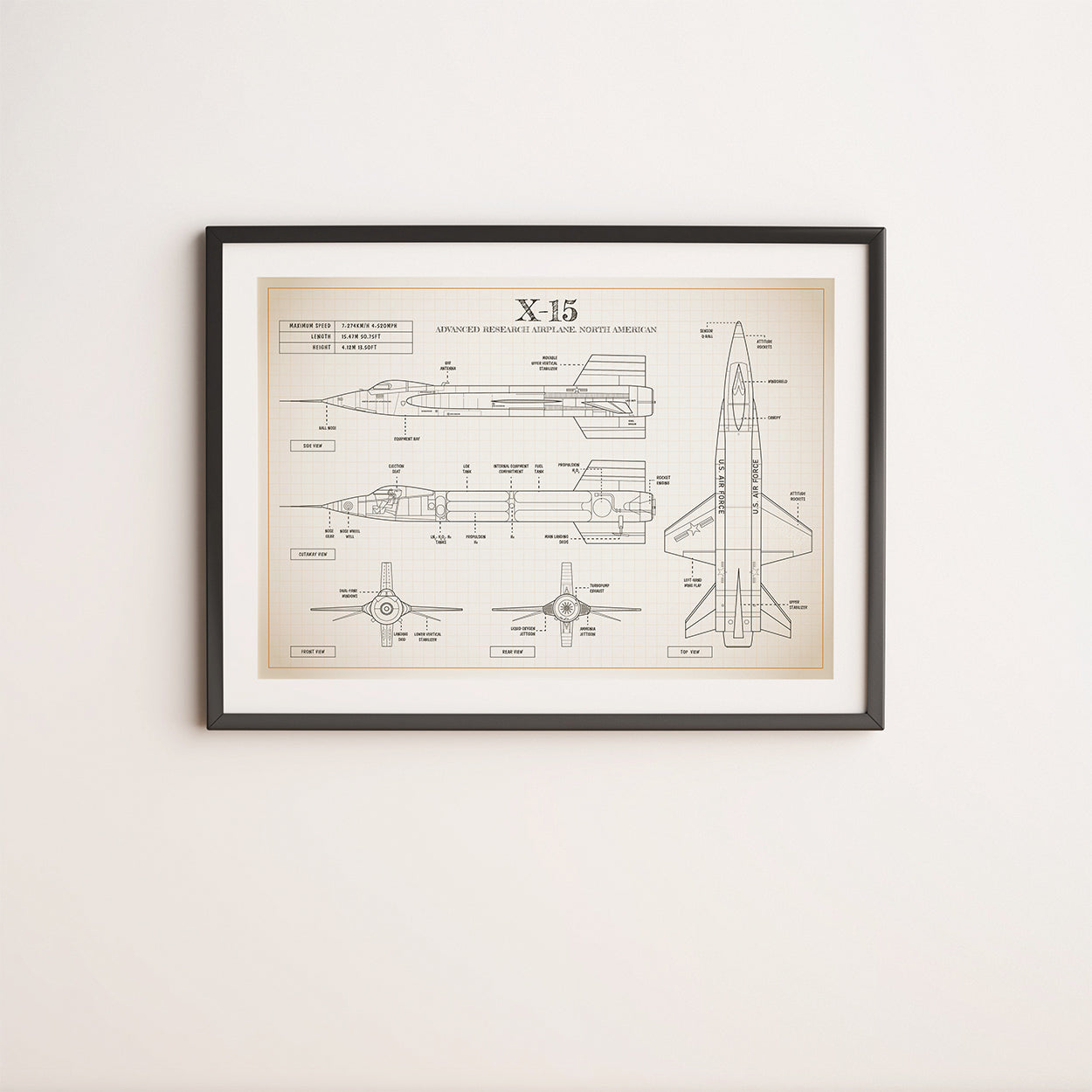 NASA X-15 Poster