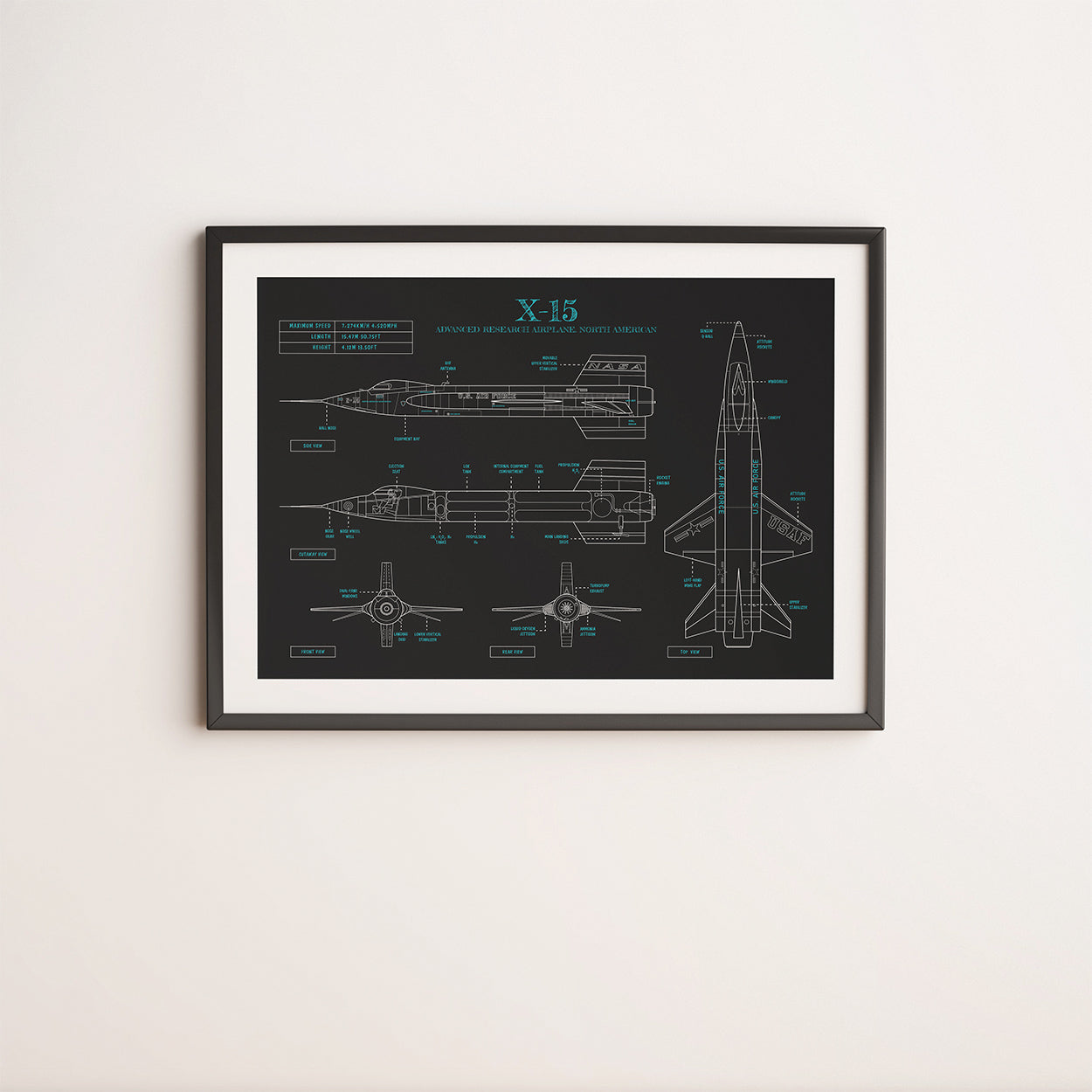 NASA X-15 Poster