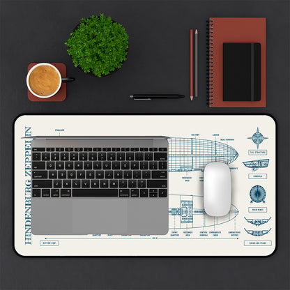 Hindenburg Zeppelin Desk Mat