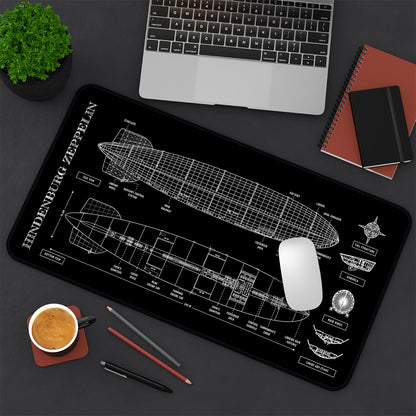 Hindenburg Zeppelin Desk Mat