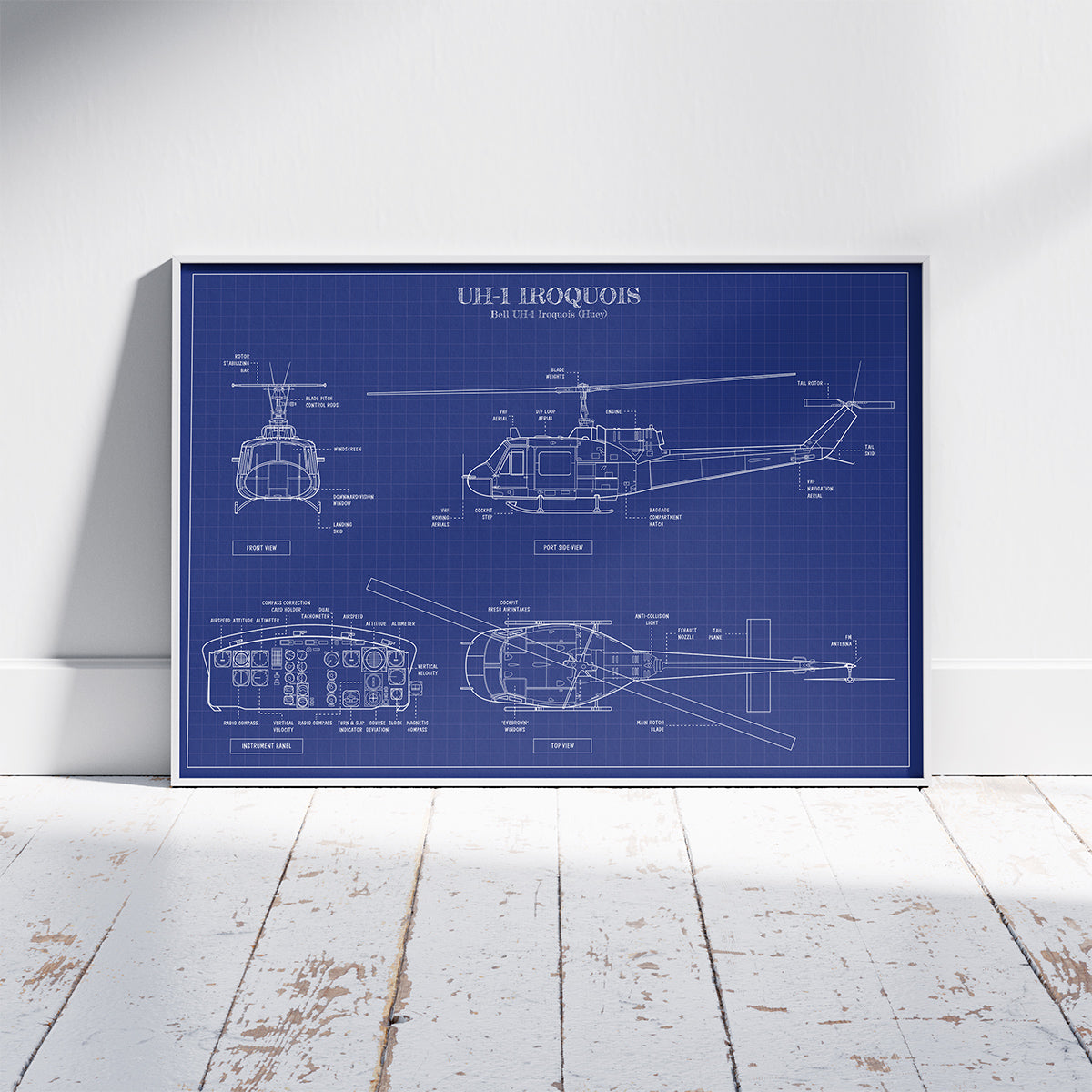 UH-1 Iroquois Poster